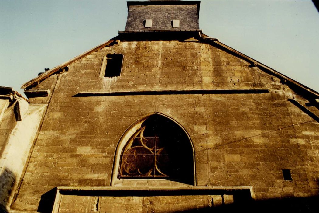 façade sud-ouest, vue partielle