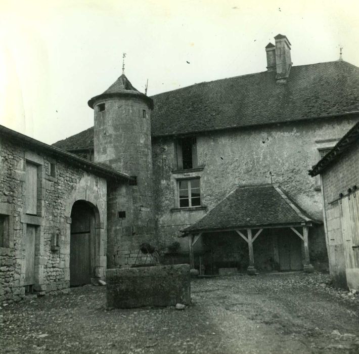 façade nord, vue partielle