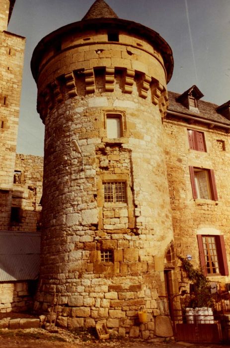 tour d’angle sud-ouest, vue générale