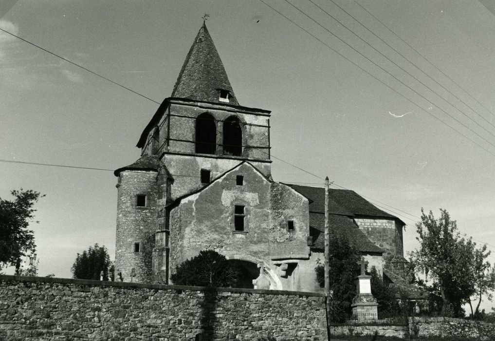 façade latérale sud, vue générale