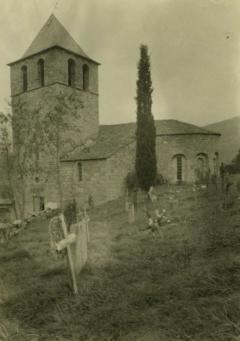 façade latérale sud, vue générale