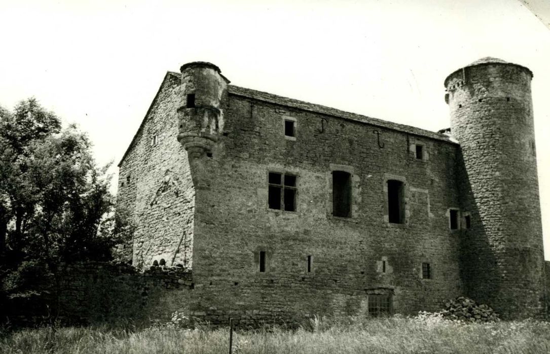 façade nord-est, vue générale