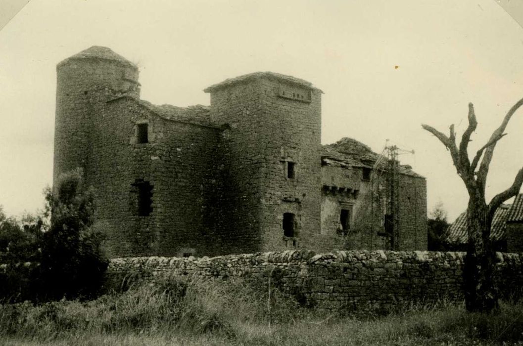 façade sud-ouest, vue générale