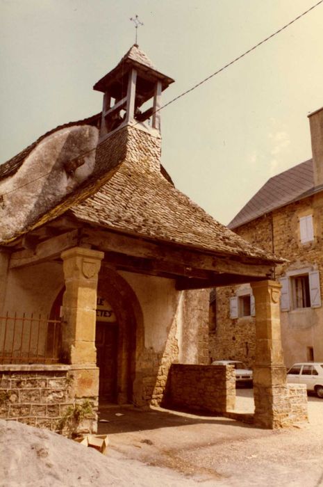 porche ouest, vue générale