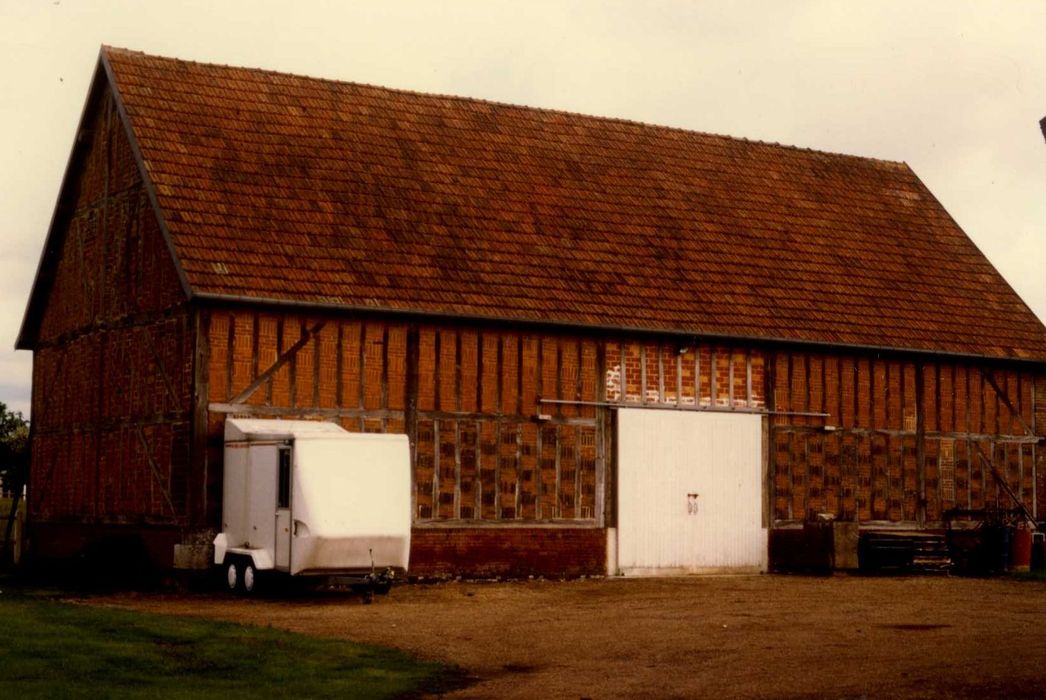 grange, façades nord et ouest, vue générale