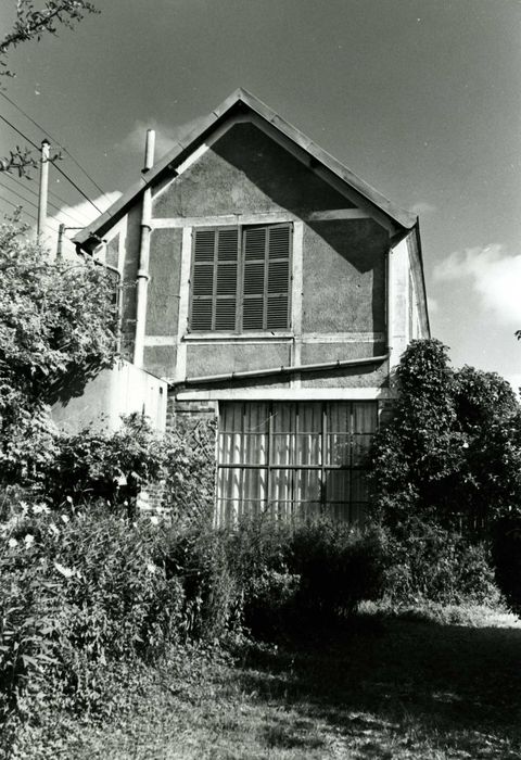 pignon ouest de la maison d’habitation, vue générale