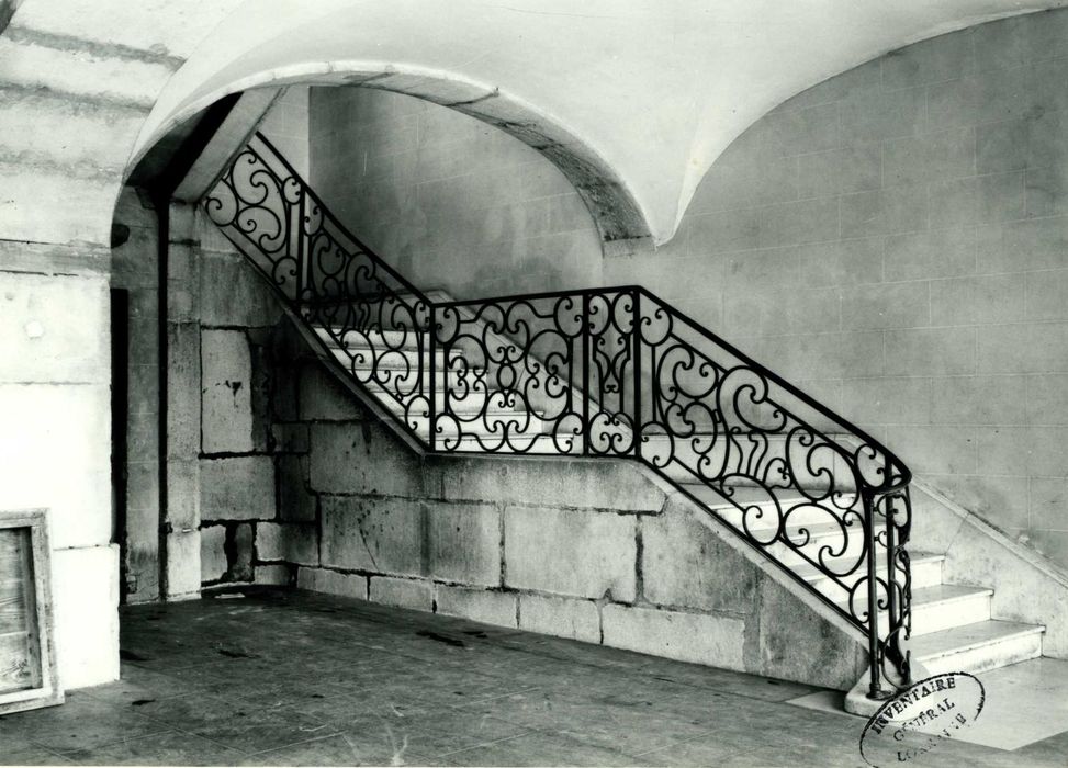 Escalier principal, vue générale