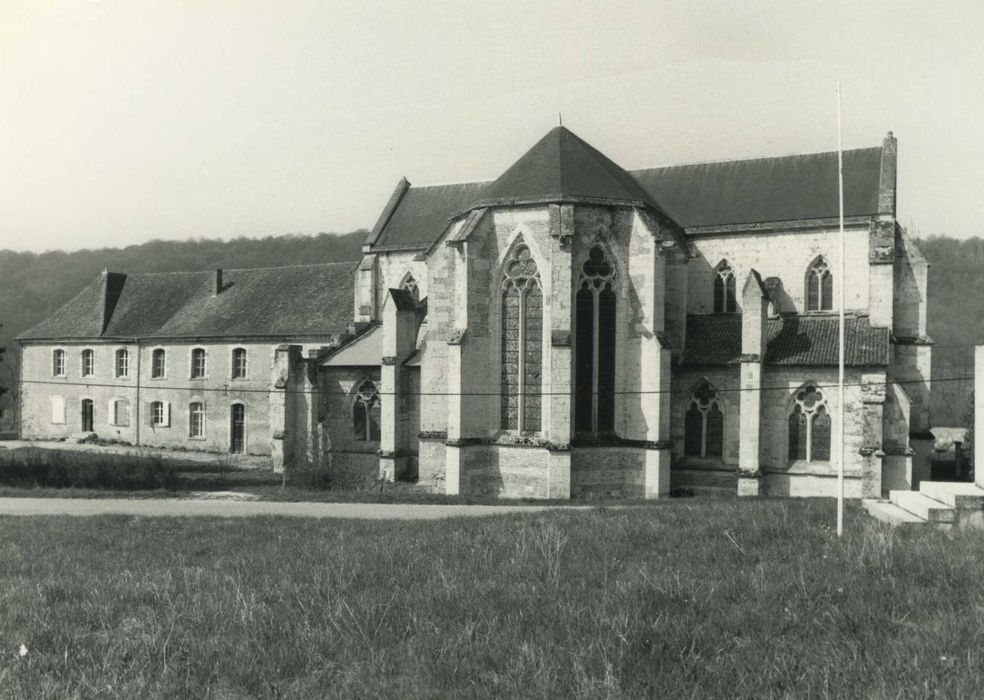 église abbatiale, chevet