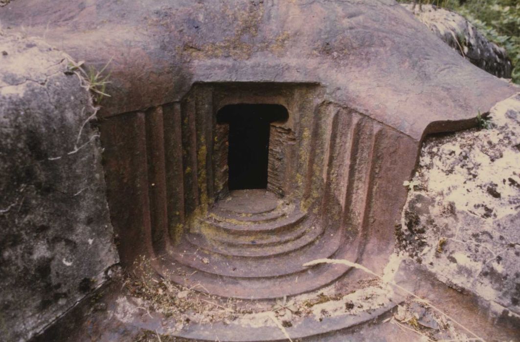 casemate de mitrailleuses située au sud, détail