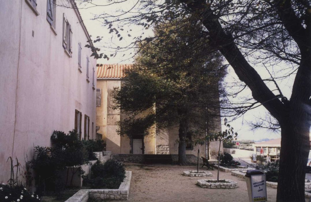 façade côté Goulet, vue partielle