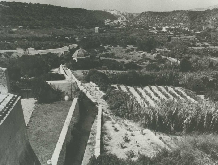 vue générale de l’environnement depuis la façade ouest