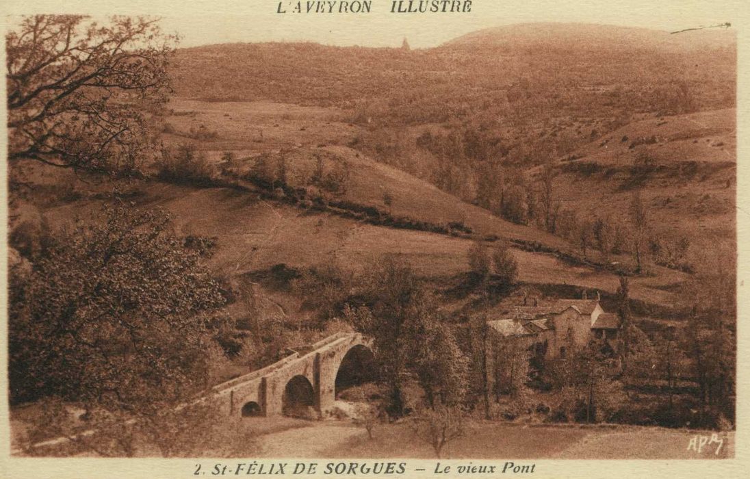 vue générale du pont dans son environnement