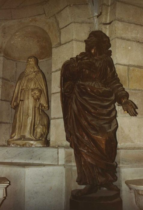 statues : saint Jean, saint Antoine