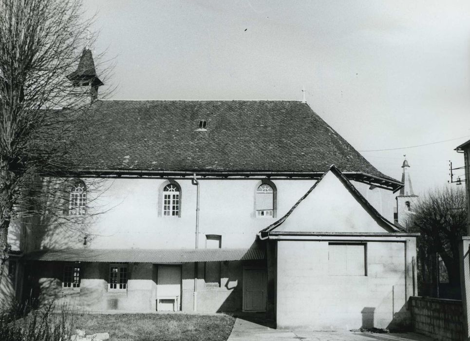 chapelle, façade latérale sud-ouest