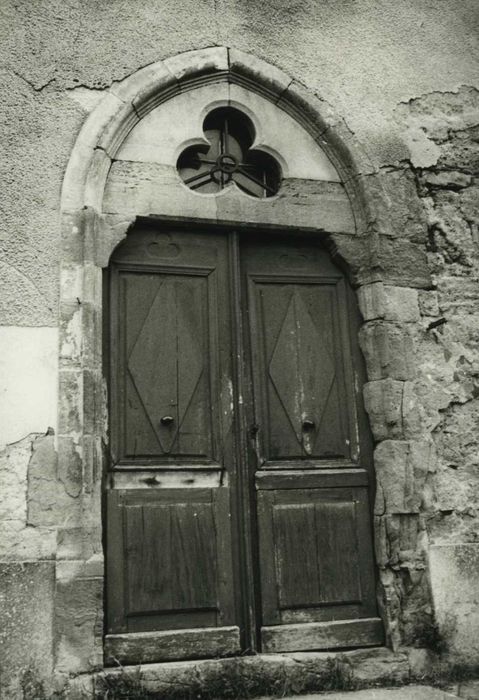 chapelle, portail ouest