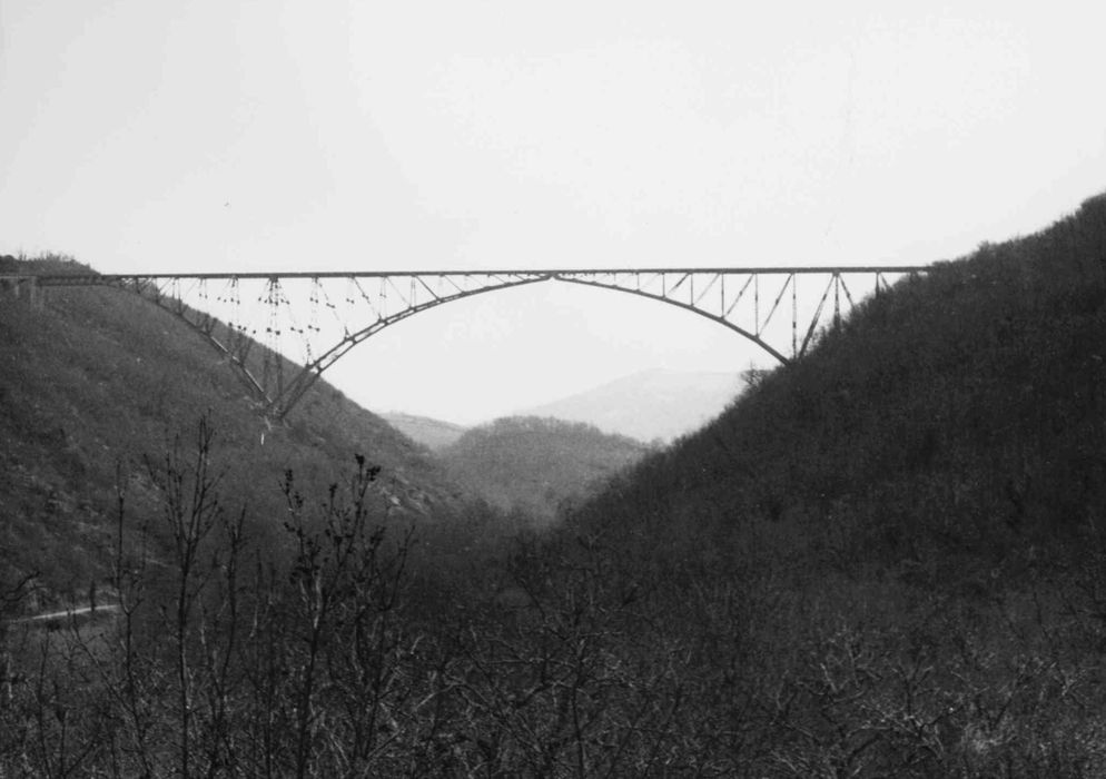 vue générale du viaduc dans son environnement