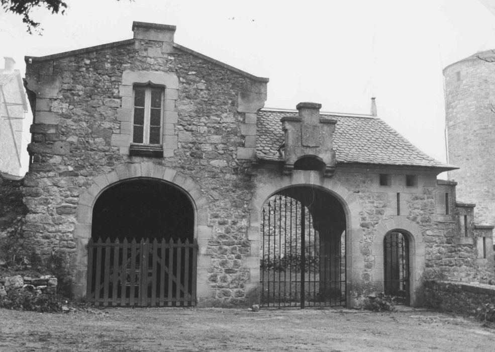 porche d’accès élévation sud