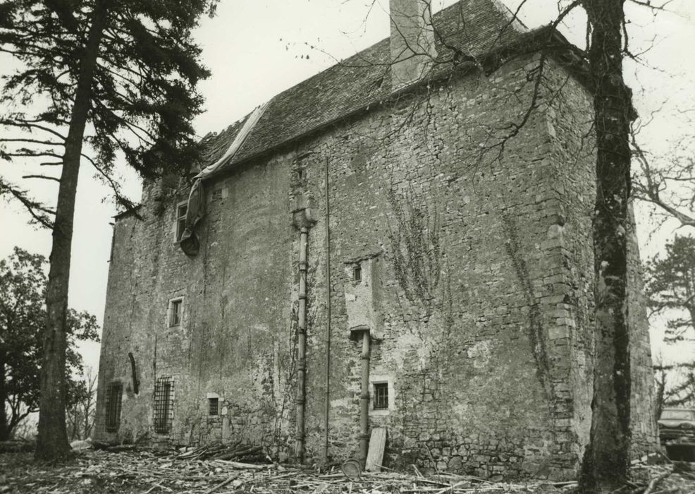 aile en retour nord, façade nord