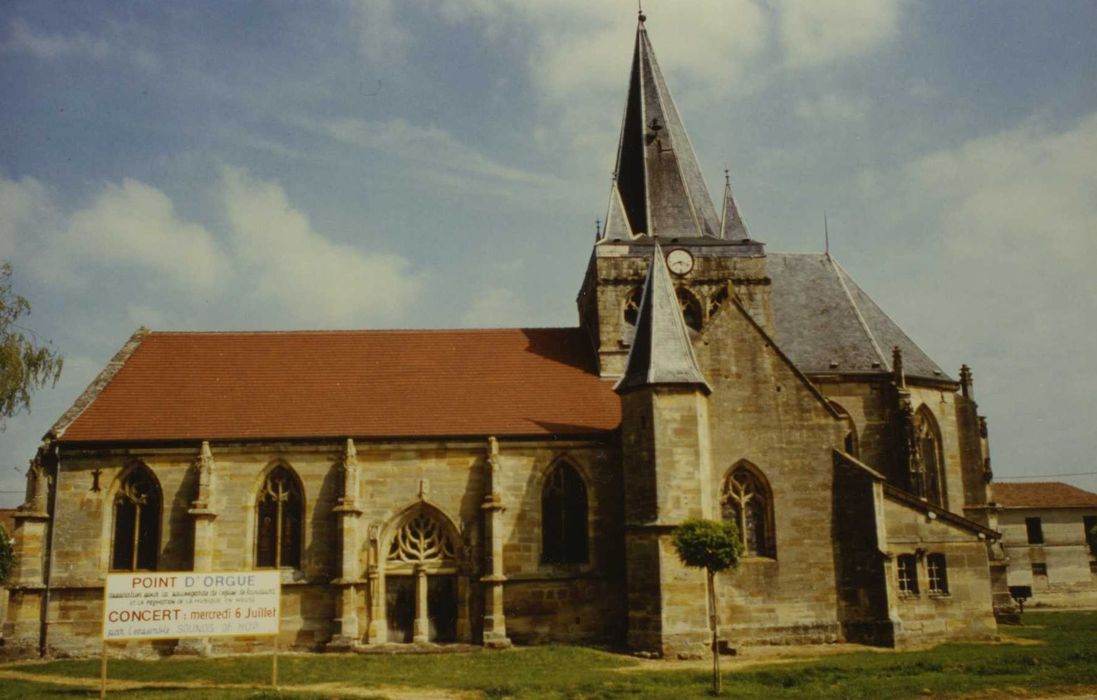 façade latérale sud