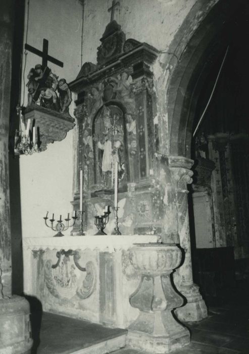 autel, retable, statue : saint Martin - © Ministère de la Culture (France), Médiathèque du patrimoine et de la photographie, tous droits réservés