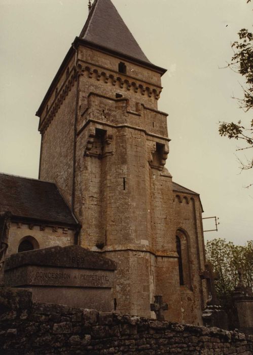 clocher, élévation sud