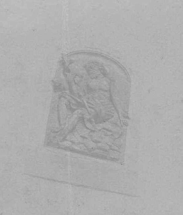 Bas-relief : saint Jean-Baptiste