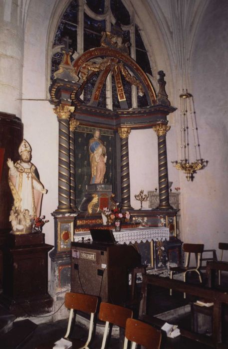 retable de la chapelle seigneuriale