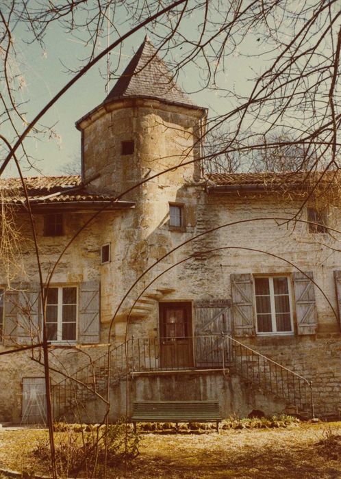 façade ouest, vue partielle