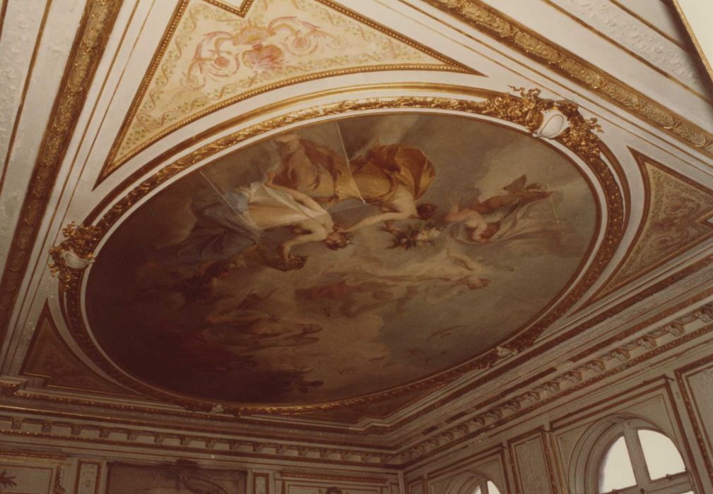 2e salon, peinture monumentale du plafond