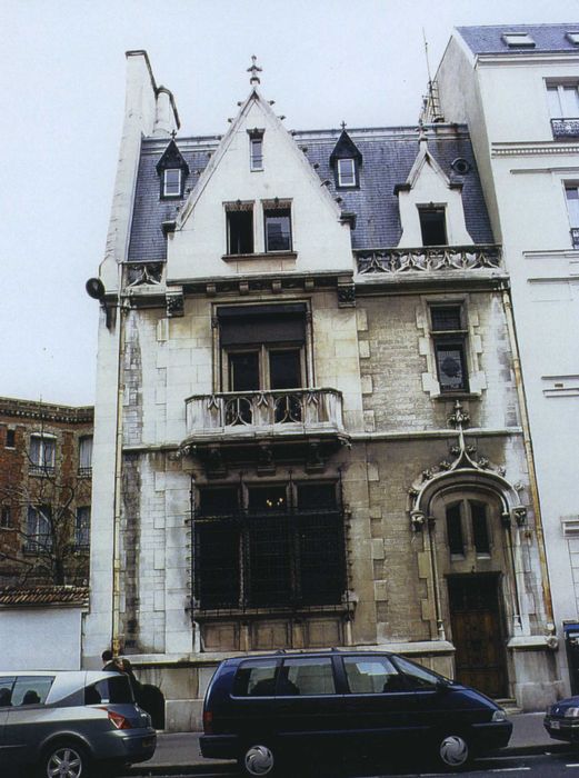 façade sur rue (photocopie numérisée)