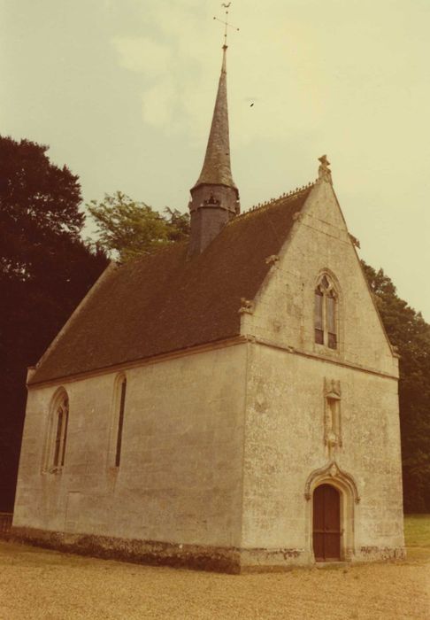 chapelle, façades nord et ouest