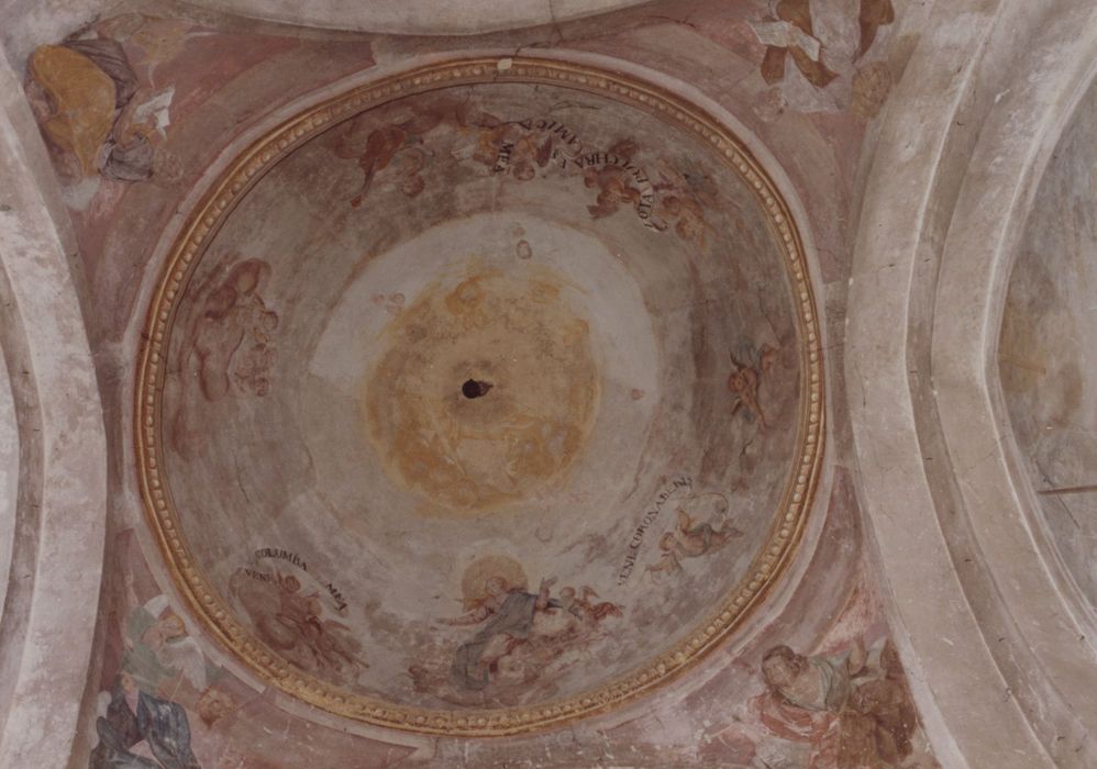 coupole de la croisée du transept, peinture monumentale