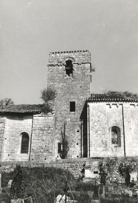 clocher, élévation sud