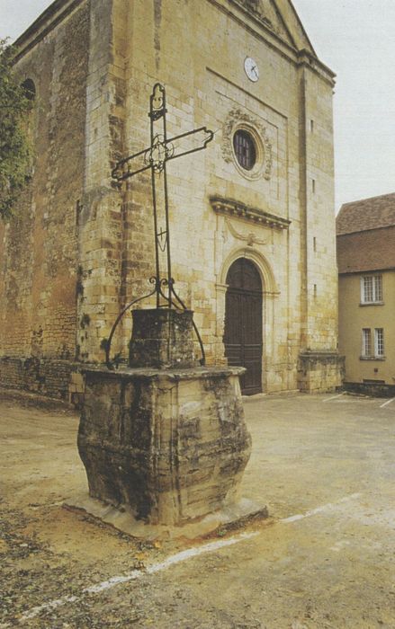 vue générale de la croix (photocopie numérisée)