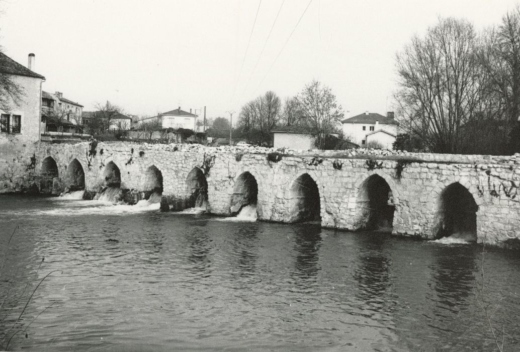 vue partielle du pont