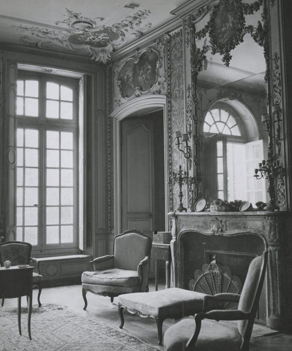 grand salon, vue partielle