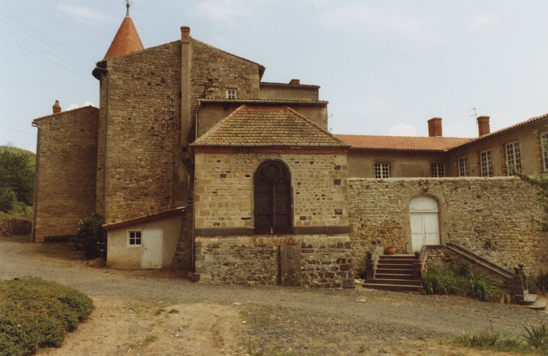 façade ouest, vue partielle