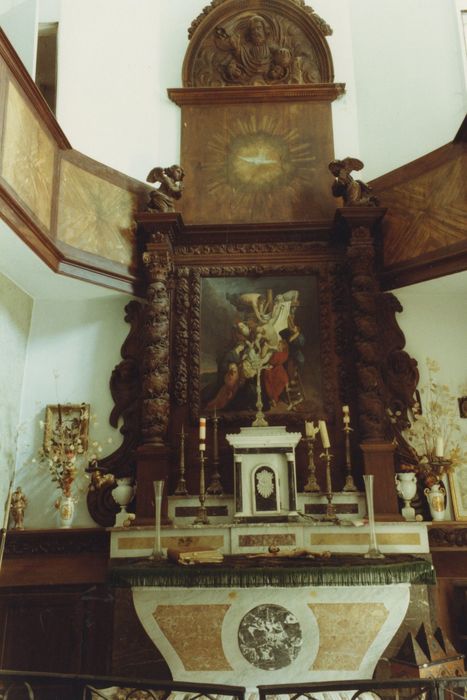 retable de la chapelle