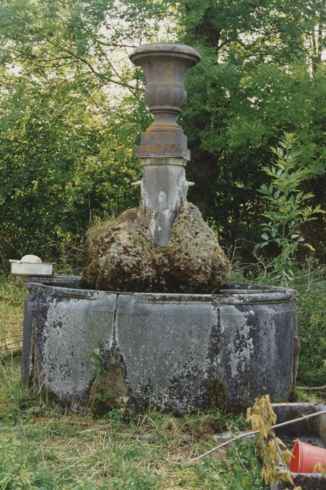 fontaine de la cour d’honneur