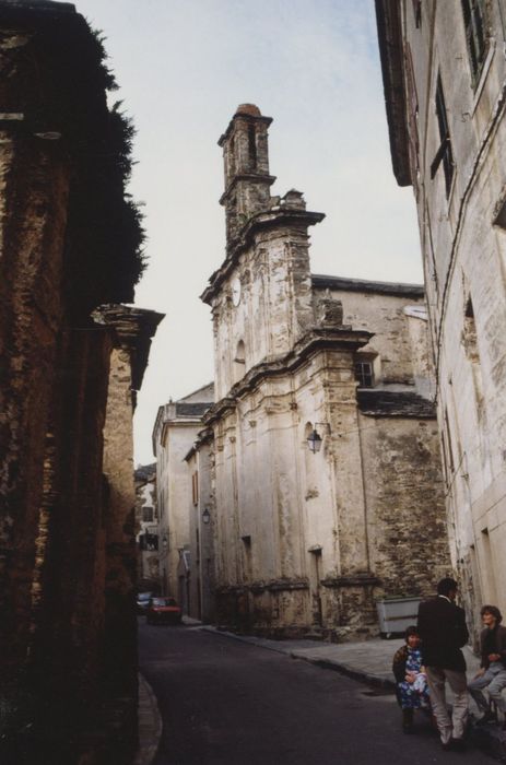 façade ouest, vue partielle