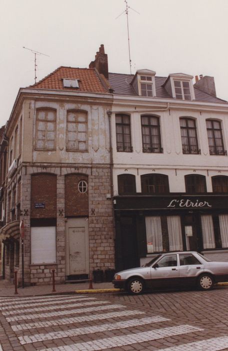 façades sur la rue des Bouchers