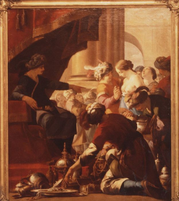 tableau et son cadre : Panthée conduite devant Cyrus - © Ministère de la Culture (France), Médiathèque du patrimoine et de la photographie, tous droits réservés