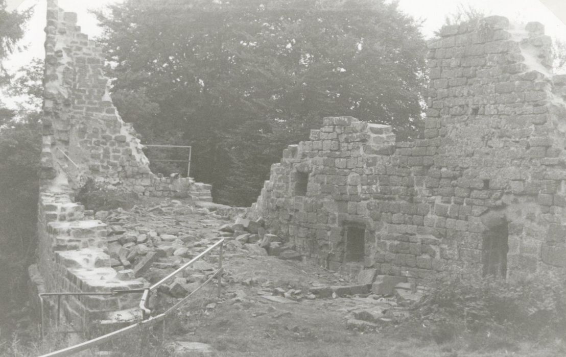 vue partielle des ruines