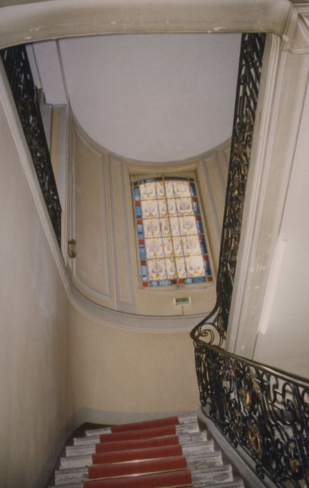 escalier d’honneur, vue partielle