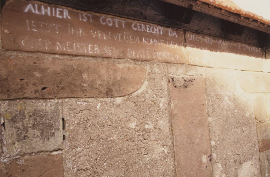 détail de l’inscription