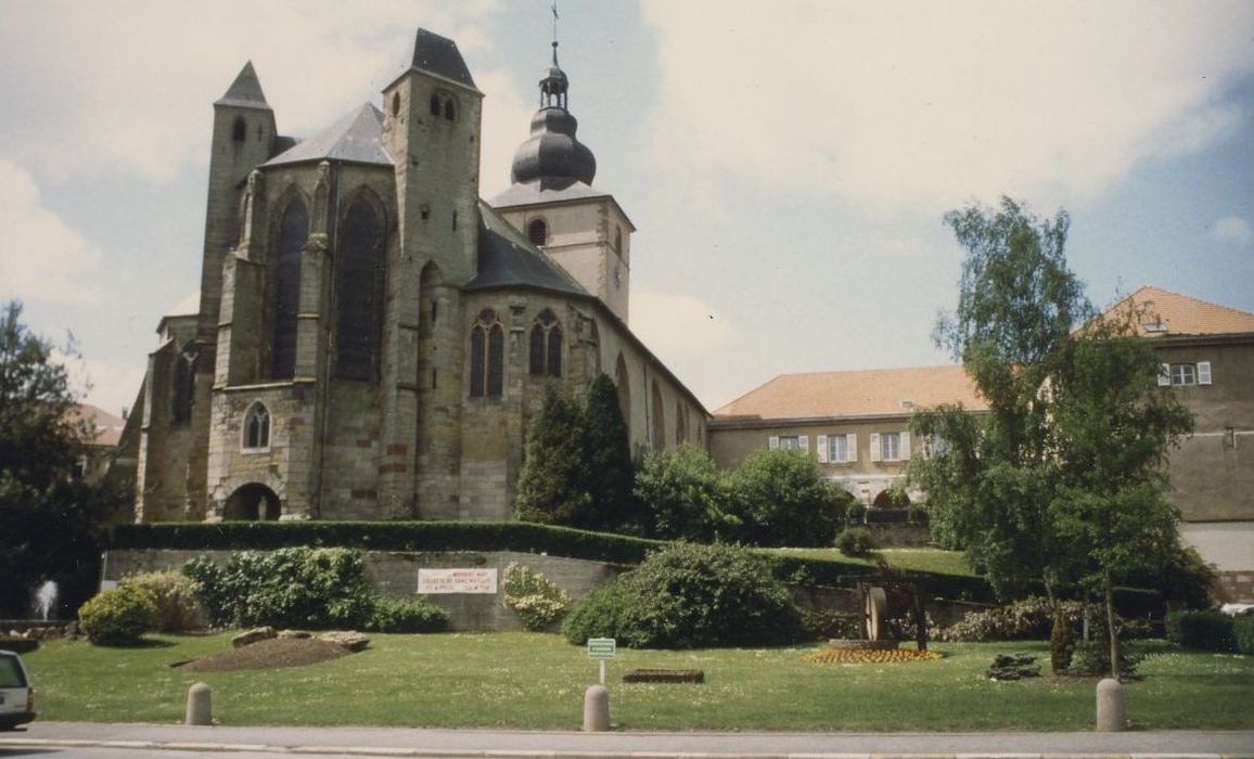 église abbatiale, chevet