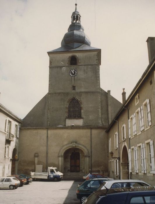 église abbatiale, façade ouest