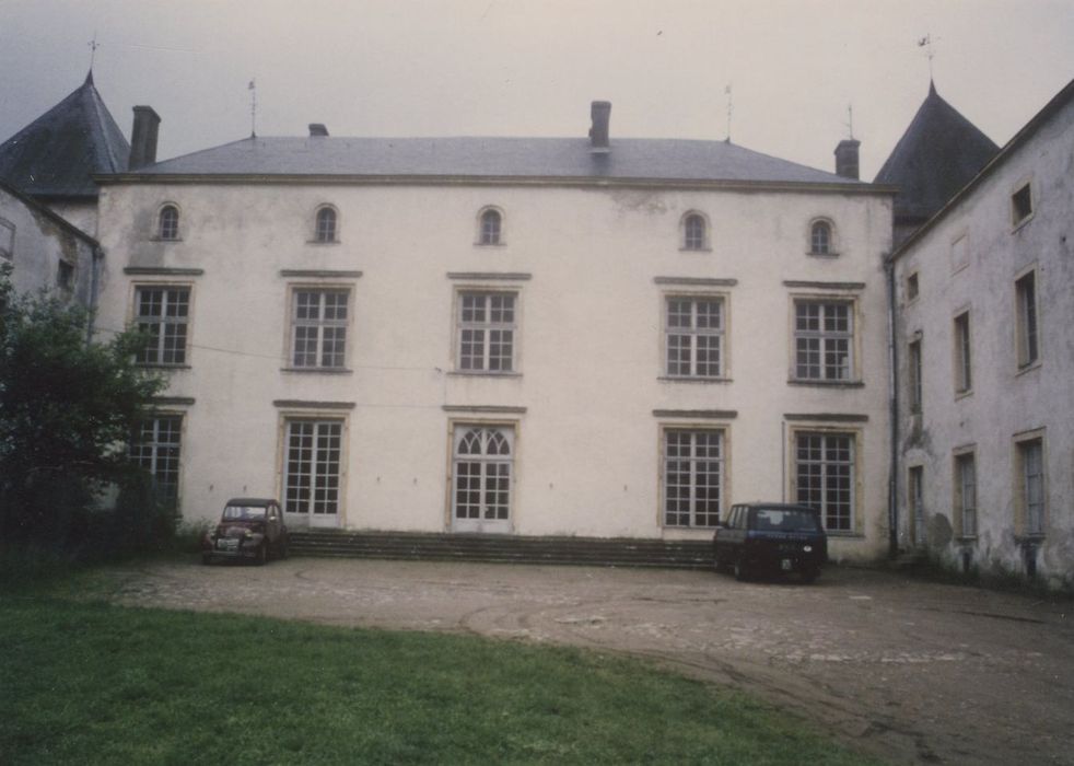 corps de logis central, façade nord