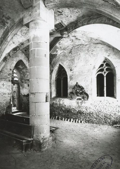 chapelle castrale, vue partielle