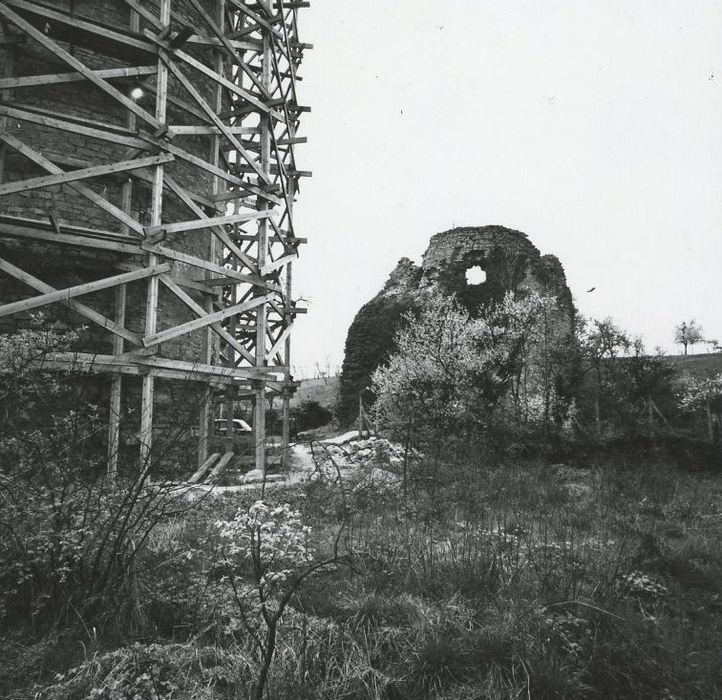 vue partielle des ruines